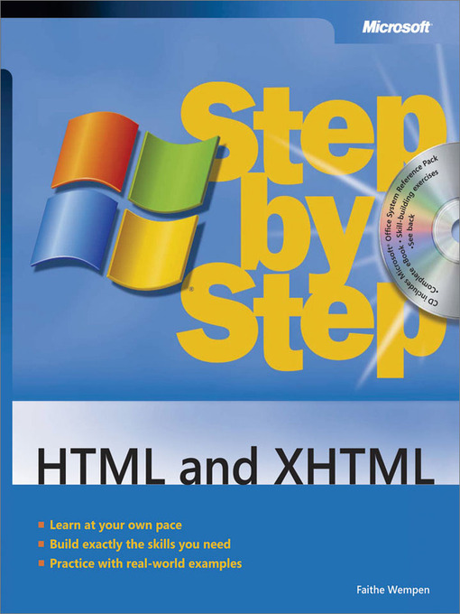 Title details for HTML and XHTML Step by Step by Faithe Wempen - Available